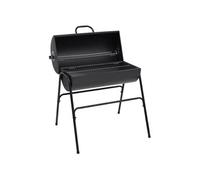 Gril à baril avec 2 grilles de cuisson Noir 80x95x90 cm Acier