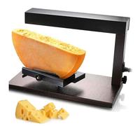 Gril à fromage électrique commercial, 650W, chauffage rapide, distributeur inclinable réglable, contrôle de température jusqu'à 300°C pour une raclette parfaite, pour restaurants et domicile