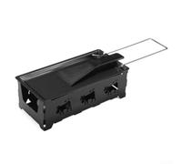 Gril à fromage portable pour intérieur et extérieur - Sans revêtement - Poignées en acier au carbone pour faire fondre le fromage et créer des moments de repas interactifs