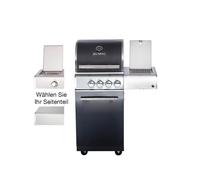 Gril À Gaz En Acier Inoxydable MODULAR TOP-LINE-ALL'GRILL CHEF "S" ÉDITION NOIRE