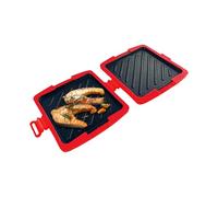 Gril à micro-ondes, grille- à micro-ondes | Plaques anti-adhésives pour la cuisine, les collations, les étudiants, le lieu de travail, les dortoirs, la maison, le fromage grillé, les