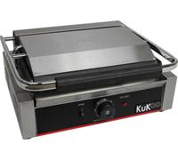 Gril à panini Gril électrique Paninitoaster Gril à sandwichs Gril de table rainuré 2200W
