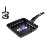 Gril À Steak Antiadhésif Efficace 22 Cm Noir Pinti Inox