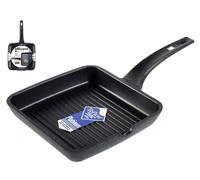 Gril À Steak Antiadhésif Efficace 28 Cm Noir Pinti Inox