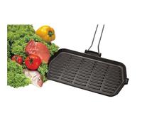Gril À Viande Dietella En Fonte Émaillée Rectangulaire 23x36 Cm - Ilsa