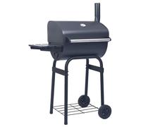 Gril Barbecue au Charbon avec Etagère Inférieure Cuisson Extérieur vidaXL