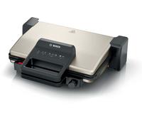 Gril Bosch TCG3302 - Double face - 2000 W - Compatible lave-vaisselle - Silver