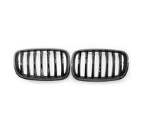 Gril Calandre Avant Voiture Pour BMW Pour X5 Pour X6 Pour E70 Pour E71 2008-2013 Calandre Avant En Fibre De Carbone Grille Pare-chocs Avant