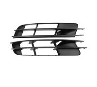 Gril Calandre Avant Voiture Pour Q7 2007-2009 Grille De Pare-choc Avant Gauche Et Droite Pour Phare Antibrouillard En Plastique Noir 4L0807681 Et 4L0807682(1Pair)