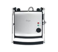 Gril de contact - SAGE - BGR200 - 2200 W - 2 surfaces - Antiadhésif Gris