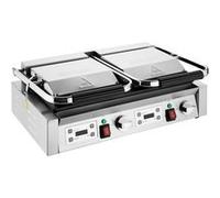 Gril de Contact Double Plaques Lisse et Rainurée 3,6 kW Buffalo