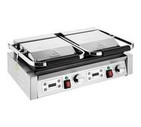 Gril de Contact Double Plaques Rainurées 3,6 kW Buffalo