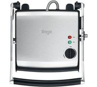 Gril de contact - SAGE - BGR200 - 2200 W - 2 surfaces - Antiadhésif Gris