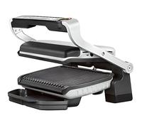 Gril de contact - Tefal - NEU GC705D - Acier Inoxydable - Plaques anti-adhésives - Noir