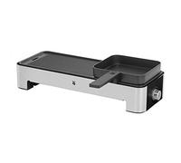 Gril de table électrique WMF Küchenminis pour 2 personnes avec bacs à légumes, petit gril électrique avec surface de gril compacte, réglage de température variable, 1000 W