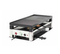 Gril de table pour raclette, mini wok, crêpes et pizzas au four Solis 5 en 1 Table Grill Type 791 pour 8 personnes