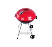 Gril d'extérieur Ved Essential Kettle Grill de 17 po avec roues | Chariot à charbon rond portable, évent réglable, poêle à charbon pour grillades en plein air, camping, sorties à la plage, barbecue.