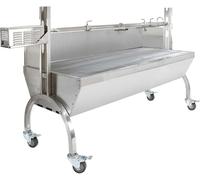Gril du boucher Gril du cochon de lait Spit Roast Hog Roast Griller les porcs