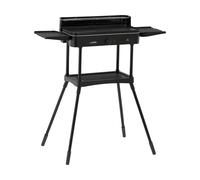 Gril électrique 2200W, barbecue sur pied, 50 x 25 cm