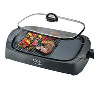 Adler Ad 6610 Barbecue Et Grill Dessus De Table Electrique Noir 3000