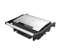 Cecotec Gril Électrique Plancha et Appareil à Sandwich Rock'nGrill Rapid. 1500W, Surface 24,5 x 17,3 cm, Revêtement RockStone, Plaque Supérieure Ajustable, Bac Récupérateur de Graisse