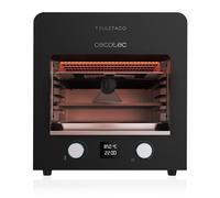 Cecotec Gril Txuletaco 8000 Inferno. 2200 W, 850 ºC, Pierre, Plateau pour cuire des pizzas, 2 plateaux ramasse-graisses, Système de réglage de la température, Thermomètre de cuisine numérique