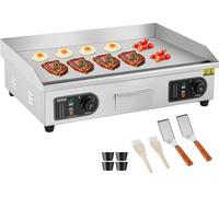VEVOR Plancha Électrique Commerciale 4kW Réglable 50-300° C Restaurant Barbecue