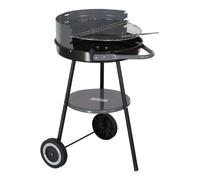 Floraland Barbecue Master MG912 à charbon rond 40 cm avec roues