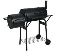 Gril locomotive avec fumoir