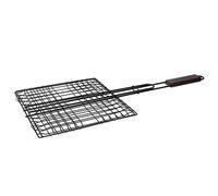 Gril Mustang articulé avec revêtement antiadhésif 28x27 cm