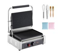 Gril panini électrique - DUOKU - YS-812B-EU - 2200 W - 34x23 cm - 50-300°C