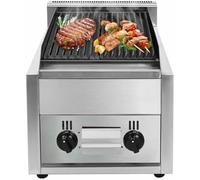 Gril radiant commercial, barbecue d'intérieur pour restaurants et usage domestique, surface de cuisson haute performance, nettoyage facile et réglages de chaleur réglables