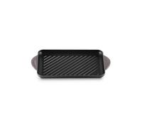 LE CREUSET Gril Rectangulaire en Fonte Émaillée 32x22 cm Flint