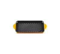 LE CREUSET Gril Rectangulaire en Fonte Émaillée 32x22 cm Nectar