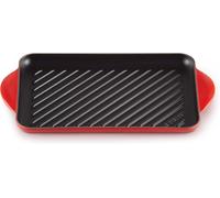 Gril Rectangulaire En Fonte Émaillée, 33 X 22 Cm, Cerise, 20202320600460, Kirschrot