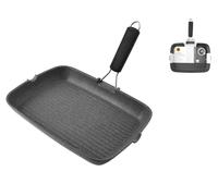 Gril Rectangulaire En Pierre Induction En Aluminium Avec R H&H