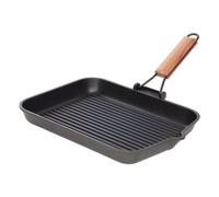 Gril Risoli SAPORELLA, Modèle 090 36T00, Avec Poignée En Bois Pliable