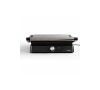 LIVOO Gril viande et panini DOC223 – 2200 W – 667 cm² – gris et noir