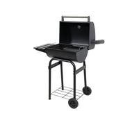 Grill à charbon avec couvercle - Lund - Grille 47x34 cm - Acier - Portable - Facile à nettoyer - Couvercle inclus