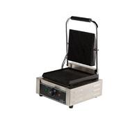 Grill à Panini Professionnel Rainurée 320 x 410 x 190 mm