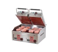 Grill à Rabat Clam Electrique Double en Inox