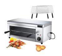 Grill à salamandre électrique Commercial 2000 W, four à salamandre, fondoir à fromage électrique avec température réglable de 122 à 572 °F et gril à steak en acier inoxydable