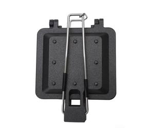 Grill à Sandwich Aluminium Léger 480g Compact | d'aluminium pour robuste, poids ultra-léger 480g, mat, résistant , portable