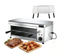 Grill à steak électrique, gril à fromage avec 2 grilles amovibles
