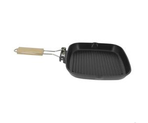 Grill avec poignée pliante