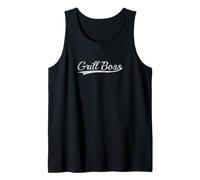 Grill Boss Retro Varsity Collegiate Classic Aesthetic Débardeur