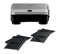Braun SnackMaker 5 SM5005 gaufrier et appareil à croque-monsieur 800 W Argent