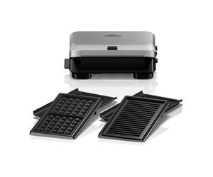 Grill - BRAUN - Sandwich Maker 5 SM5005 - 800 W - Inox / Noir