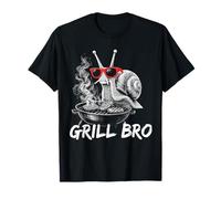 Grill Bro Barbecue Escargot Motif Amusant T-Shirt