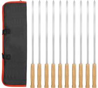 GRILL brochettes 8pc KEBAB brochettes sac Koobideh LITE WOOD